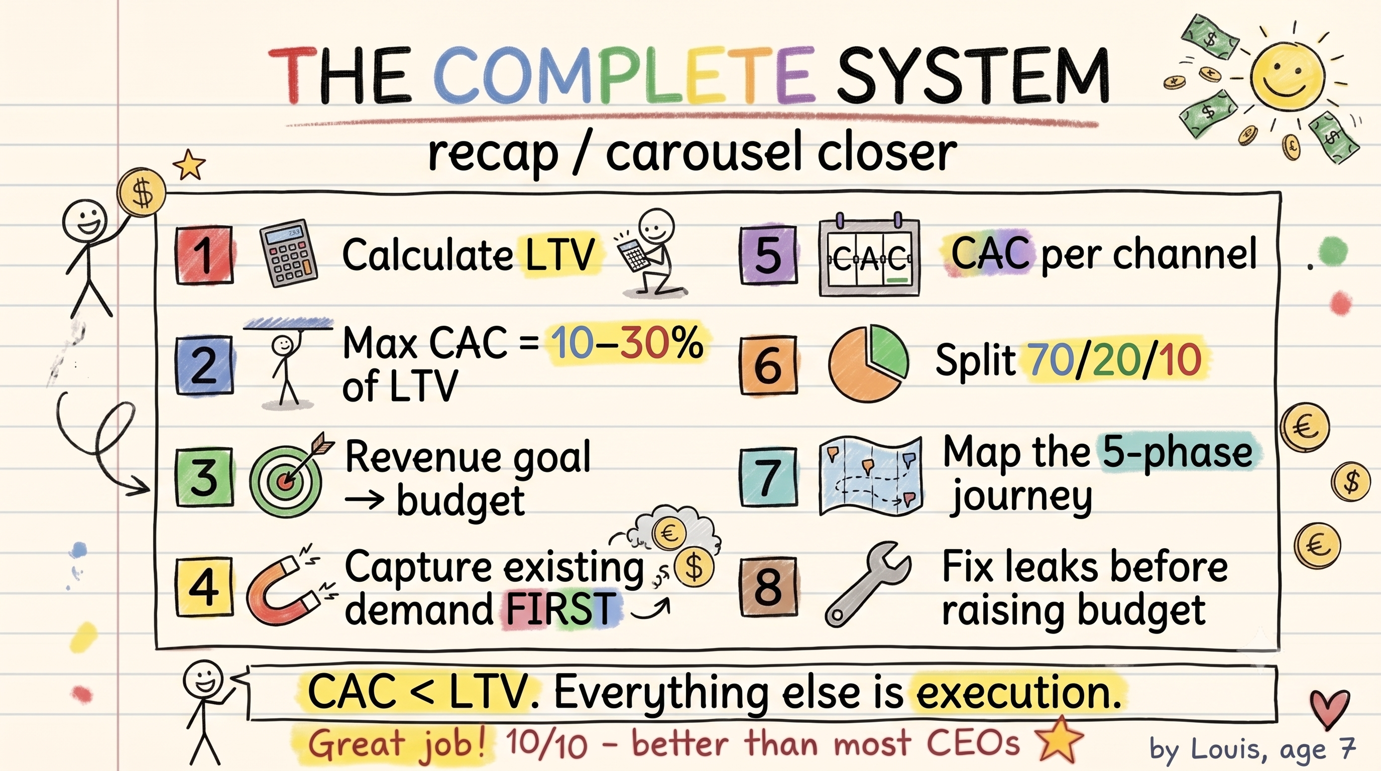 The complete system: recap